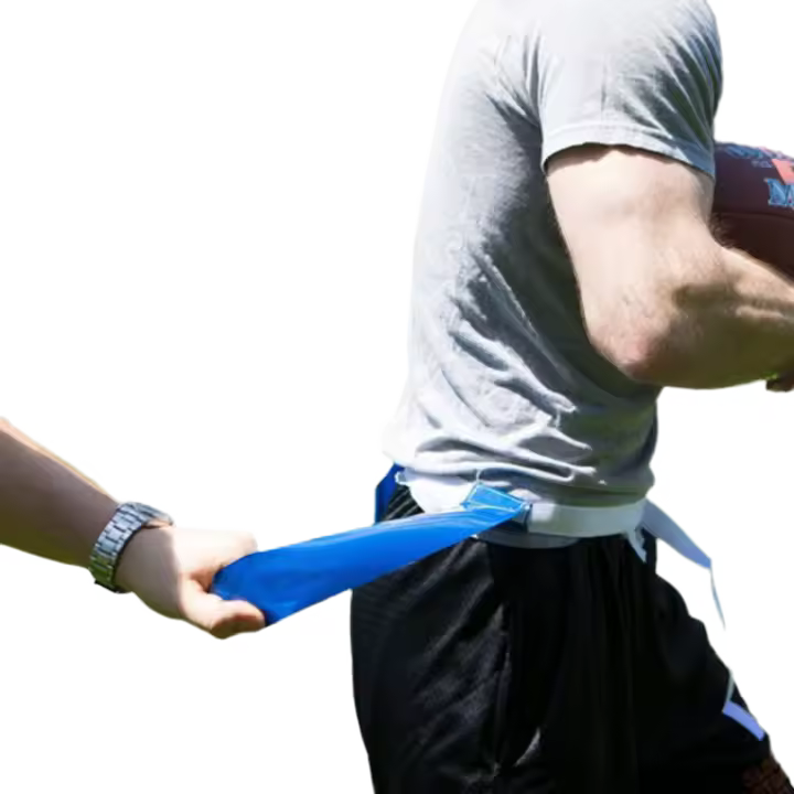 Cinturón De Bandera Para Fútbol Americano Entrenamiento Ajustable De Color Brillante Para Rugby Y Soccer Correa De Etiqueta Para Cintura - 1