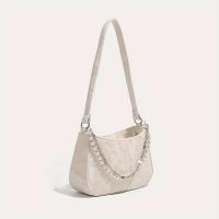 Elegante Bolso de Monarca con Cadena de Metal y Mariposas Bolso de Mano Desmontable para Mujeres - details 10