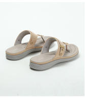 Chanclas para mujer, moda exterior, verano 2025, sandalias de cuña con suela gruesa - details 12