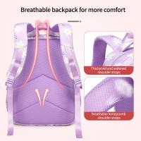 Mochila escolar de gran capacidad para estudiantes, mochila impermeable de ocio para mujer, versión coreana, estil - details 2