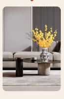 Jarrones de Cerámica de Porcelana Azul Blanco de Alta Gama Plantadores de Flores Hidroponicos - details 10