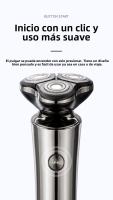 Nueva Pantalla Digital Pequeña Pistola de Afeitar de Acero Afeitadora Eléctrica Recargable Multifuncional Cortadora de Barba de Todo el Cuerpo Lavable con Agua - details 5