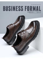 Zapatos de cuero de alta gama de cuero puro nuevo vestido de negocios de cuero transpirable casual - details 6