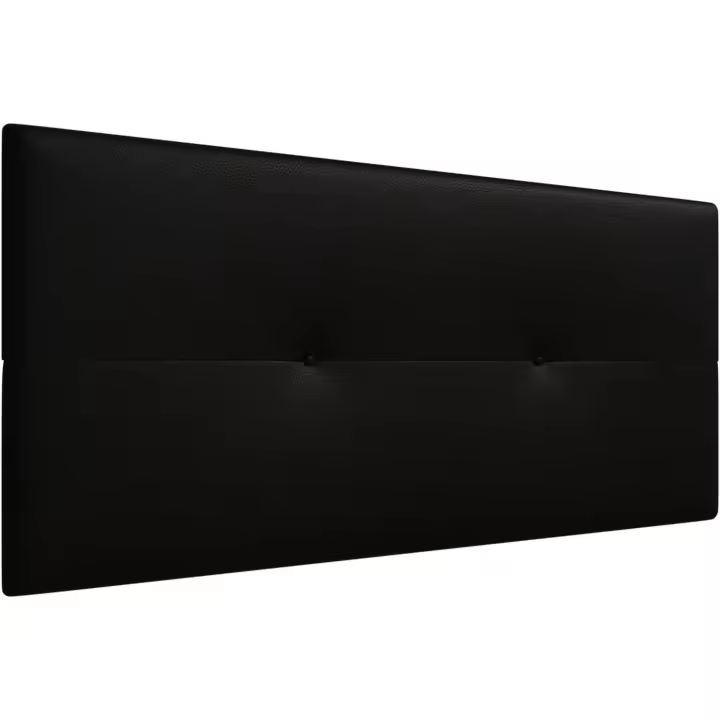 Cabecero tapizado para Cama de 135 (145 x 55 cms) Negro - 1