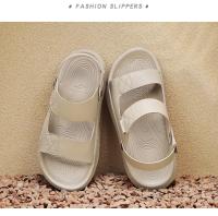 Sandalias de verano para hombre, zapatos informales, zapatillas para exteriores, chanclas para caminar en la playa, comodidad, diseñador de lujo, cuero ligero de moda - details 7