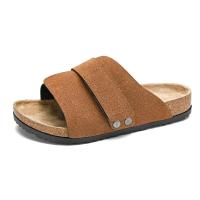 Zapatillas de casa para hombre, zapatos planos informales cómodos con suelas blandas, sandalias para ir al trabajo al aire libre, superventas de verano - details 2