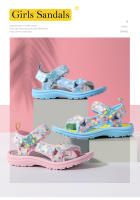 Sandalias transpirables de marca de verano para niñas, sandalias deportivas con diseño de mariposa para niños, sandalias de agua de playa con punta abierta antideslizantes para exteriores - details 2