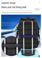 De Vie LExpandable con USB para hombre, bolso de mano aprobado por vuelo para aviones, resistente al agua, duradero, 17 pulgadas, 2025 40 - details 7