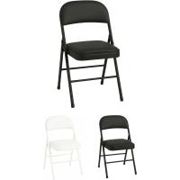 Silla Metálica Acolchada Plegable 80x46x46 cm |   Ideal para el Hogar y Eventos |   Paquete 2/4uds - details 0