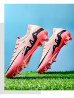 Putian-zapatos de fútbol juvenil con Copa Europea, zapatillas de fútbol de caña baja, sin costuras, con tejido volador, característica de entrenamiento con uñas rotas, 2025 - details 26