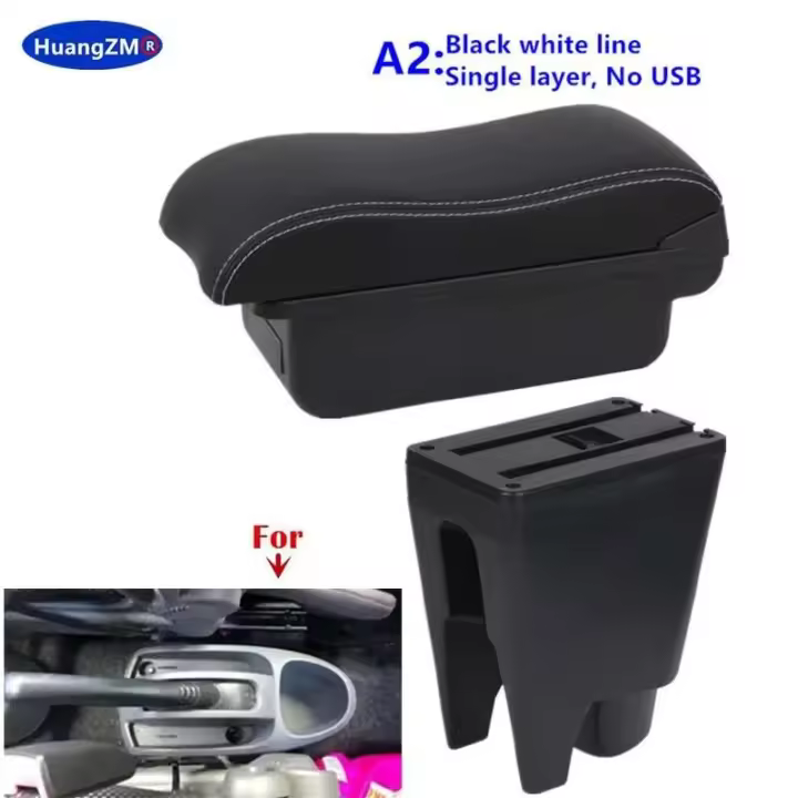 Usado para Citroen C1 Peugeot 107 Toyota Aygo BJ CA reposabrazos de coche posicionamiento modificación especial accesorios interiores - 1