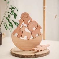 Juguetes de madera Montessori para bebés, bloque de equilibrio estilo luna estrella, juegos de mesa educativos para niños - details 24