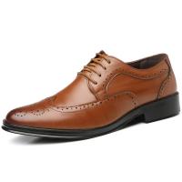 Zapatos de cuero de los hombres,zapatos formales de negocios,estilo británico,Casual Plus Size,zapatos de hombre - details 0