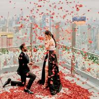 6000/100Pcs Artificial Fake Rose Petals Colorful Red White Gold Roses Petal Flowers for Romantic Wedding Party Favors Decoration - details 7