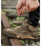 Zapatos con puntera de acero a la moda para hombre, botas de seguridad de trabajo anti-quemaduras y calzado protector antipinchazos - details 18