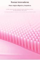 radiofrecuencia facial Masaje de vibración de limpieza eléctrica, eliminación de poros de cabeza negra, limpieza, belleza, cepillo facial, leche facial de silicona masajeador Cepillo facial eléctrico - details 6