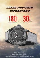 NORTH EDGE Reloj Deportivo de Acero Inoxidable con Carga Solar Resistente a Golpes, Resistente al Agua, Puntero Fluorescente, Diámetro de 46mm - details 1