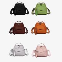 Bolso cruzado impermeable para mujer, bolso de hombro de gran capacidad de Color sólido, bolso de mano ligero para ir al trabajo al aire libre - details 1