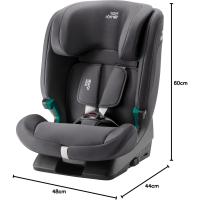 Silla Coche, con ISOFIX, niños de 76-150 cm (i-Size), 15 meses a 12 años, Gris Medianoche - details 5