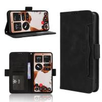 Flip Cover para Nothing CMF Phone 2 Pro, billetera con múltiples ranuras para tarjetas, funda magnética de cuero PU - details 1