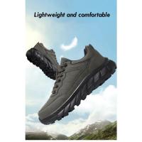 Zapatillas de deporte de otoño e invierno para hombre, zapatos informales con plataforma ligera, zapatos deportivos impermeables de talla grande 38-48, calzado para hombre - details 32