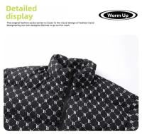 Chaqueta de algodón para hombre, Sudadera con capucha a la moda, resistente al viento, impermeable, cálida, gruesa, Popular, otoño/invierno, 2024 - details 8