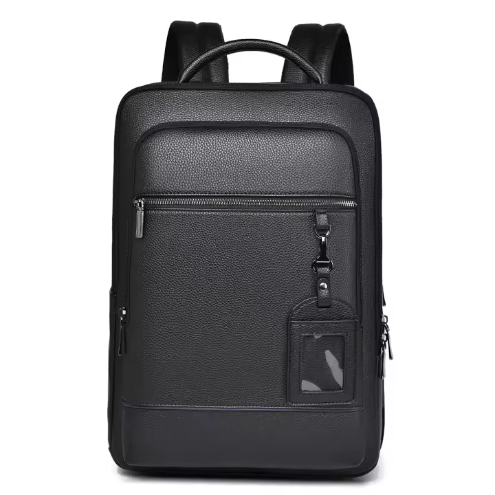 Mochila premium de gran capacidad para hombres, bolsa de ordenador, bolsa de viaje para viajeros de negocios, mochila multifuncional USB - 1