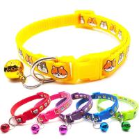 Parche colorido de dibujos animados para perro y gato, Collar con campana, cubierta para el cuello, regalo para mascota, 1 ud. - details 0