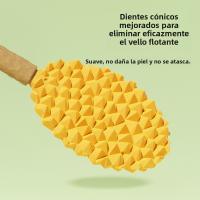 Peine de Masaje Durian para Mascotas Cepillo de Depilación para Gatos Cepillo Limpiador de Pelo para Gatos Cepillo Multifunción para Afeitadora - details 2