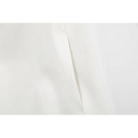 BUNO-nuevo producto de primavera, Vestido corto con tirantes y escote en V profundo de corte bajo para chica picante, esponjoso y acanalado en contraste - details 8