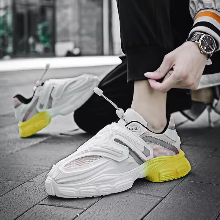 Tendencia deportiva para hombre, zapatillas versátiles - 1