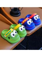 Zapatillas de casa de verano para niños, sandalias de playa 2 en 1 con dibujos de dinosaurios, antideslizantes para exteriores - details 2