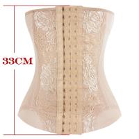 Corsé bordado de malla para mujer, faja moldeadora de cuerpo, entrenador de cintura, fajas colombianas originales, ropa moldeadora de Control de ajuste del vientre - details 2