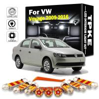 TPKE Kit de Luz Interior LED para Coche 10Pcs Lámparas de Tronco de Domo Map para Volkswagen Voyage 2009-2016 - details 0