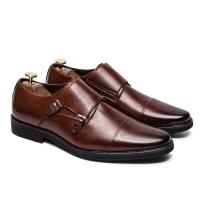 De Couro Bro Mocassin Zapatos de cuero para uso informal formal de oficina de negocios para hombres - details 10