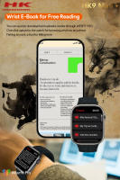 2024 New HK9 mini+ Smartwatch Voice Assistant 1GB Memory NFC Information Reminder Sports Mode Photo Control AMOLED Smartwatch - details 6