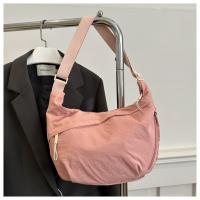 Bolso cruzado Hobos de Color sólido a la moda, bolso de hombro informal de alta capacidad, bolso de viaje ligero Simple para ir al trabajo - details 12