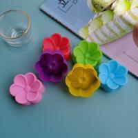 Molde de silicona para pastel de flores, Mini moldes de jabón DIY resistentes al calor, molde de hielo reutilizable, nuevo, 5cm - details 5
