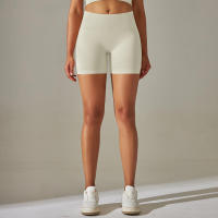 Hamidou-pantalones cortos de Yoga sin costuras para mujer, Shorts de entrenamiento con realce de glúteos, ropa deportiva para gimnasio - details 19