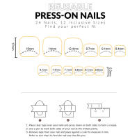 Encantadoras Uñas de Piedra Franjas Rosa Cómodas para Wear Manicura de Salón para Mujeres y Chicas - details 3