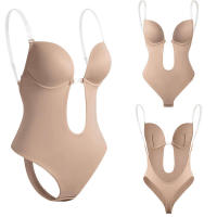 Body moldeador de cuerpo completo para mujer, sin espalda, control de barriga, ropa interior invisible - details 11