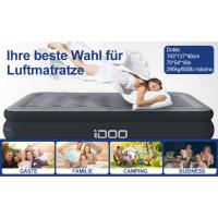 Cama hinchable con bomba de inflado incorporada