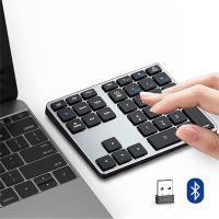 Teclado numérico inalámbrico Bluetooth, almohadilla delgada portátil para ordenador portátil, Mac,PC, escritorio, 35 teclas, 2 uds. - details 2