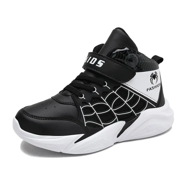 Cordones de tenis informales transpirables deportivos de araña para niños, cómodos, antideslizantes, baloncesto, alta calidad, nuevo estilo - 1