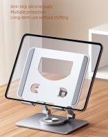 Soporte de tableta plegable de aluminio para iPad, soporte de teléfono celular con rotación de 360 °, para Matepad, Mipad, Xiaoxin pad - details 3