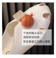 Baotou zapatillas mujer, verano nuevo desgaste temperamento fondo plano casual perla zapatos individuales zapatos perezosos cómodos - details 9