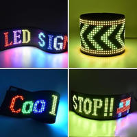 Luz Led Flexible Con ojos De diablo, 2 Piezas, luces Flexibles programables para Coches, lámpara RGB Devil Eye, Pantalla Suave para vehículos, Tiendas, Fiestas, Bares y hoteles - details 6