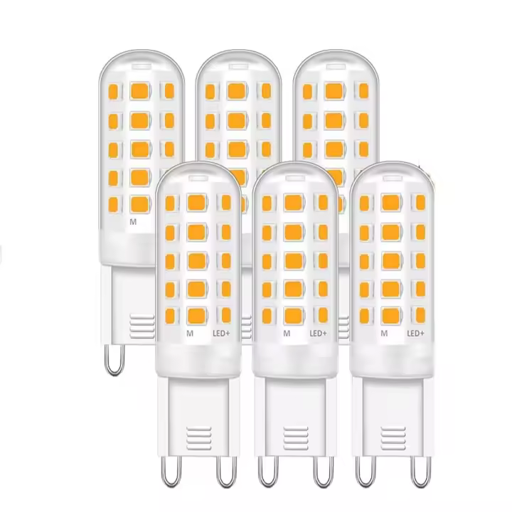 Lámpara LED G9 de 6 piezas, bombilla pequeña de alto brillo, ahorro de energía, 220V - 1