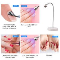 Mini secador de esmalte de Gel, lámpara de curado, luz de terapia LED UV, herramientas de arte de uñas - details 2