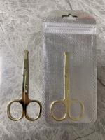 Tijeras de Peluquería de Acero Rustizado Nariz Redonda Cuidado de la Piel Facial - details 2